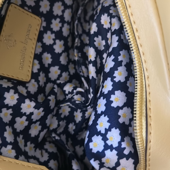 Nanette Lepore Yellow Crossbody Bag with Ruched Design - Picture 5 of 8